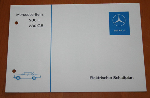 Mercedes benz elettrica - elettrica, schema