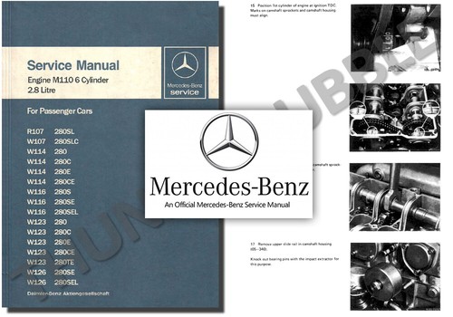 Mercedes m110 motore manuale - mercedes,