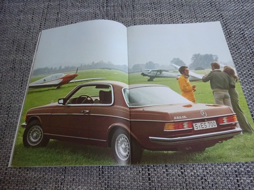 Mercedes c123 280 depliant - c123,