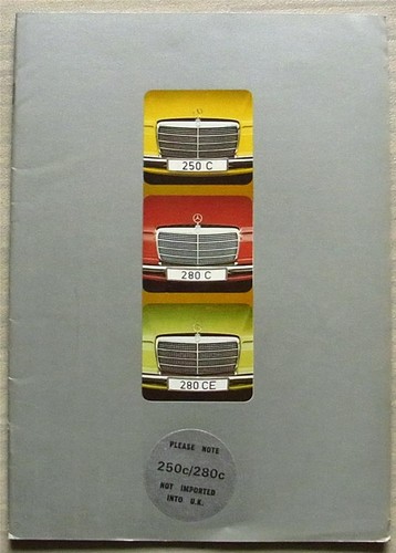 Mercedes benz 250c 280c - mercedes,