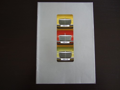 Mercedes prospetto 250c - prospetto, ·